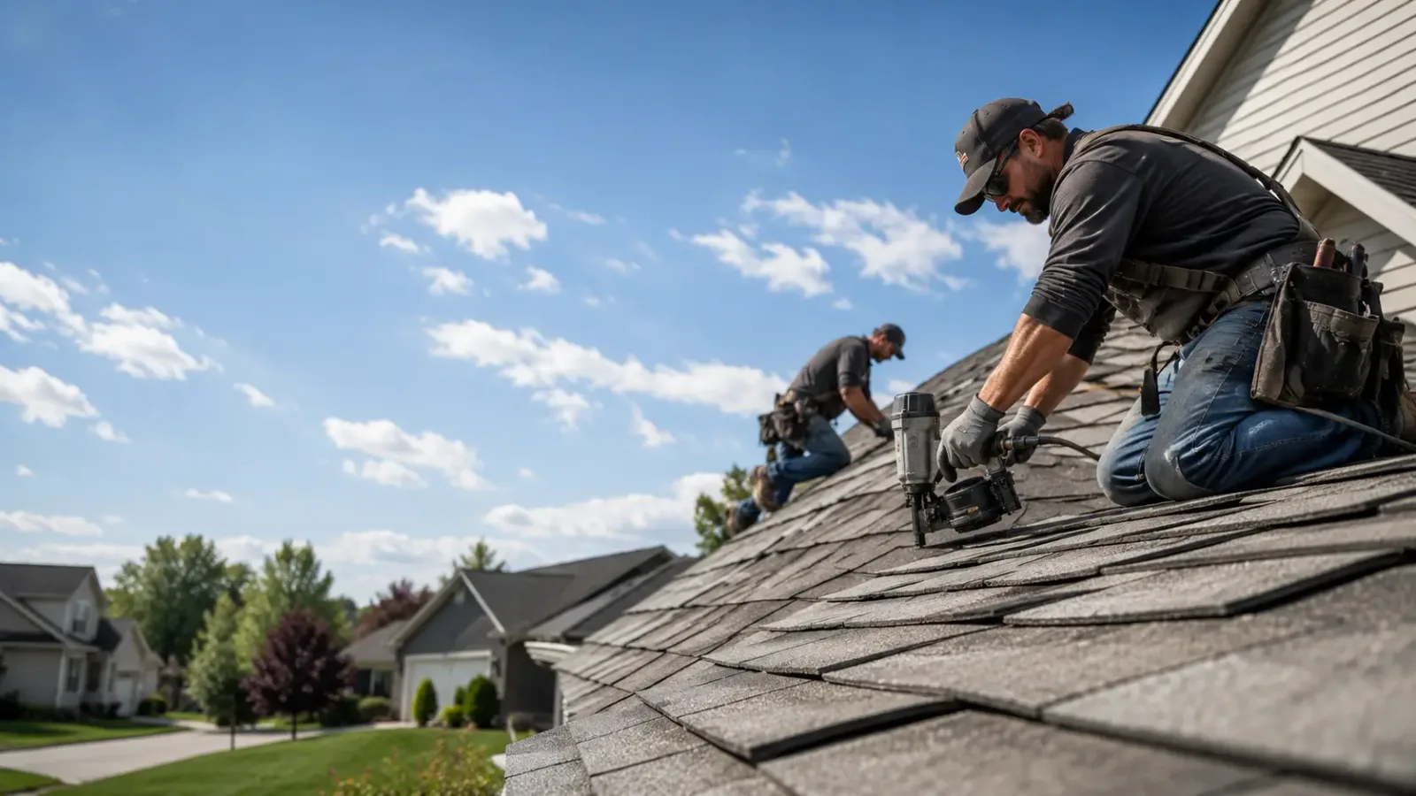 Storm Damage Roof Repair in Edwardsville, IL near me